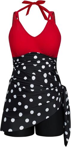 Hanna Nikole 2024 Trendy Plus-Size Summer Halter Neck Swimwear Two Piece Swimsuit for Women 4XL in Saudi Arabia