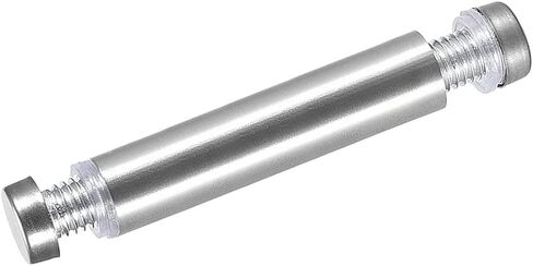 uxcell 1/2 Dia x 2-1/2"(12x64mm) Double Head Standoff Screws Acrylic Glass Nails 8pcs in Saudi Arabia