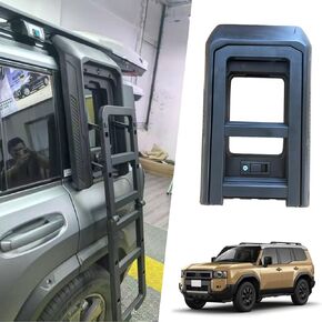 Foldable Liftable Ladder Roof Rack Access Fits for Toyota Land Cruiser Prado LC250 J250 2024-2026 in Kuwait