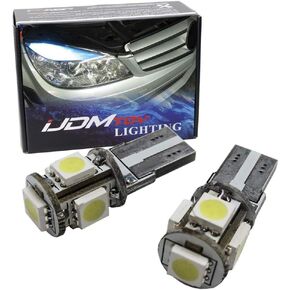 iJDMTOY زينون لون متطابق أبيض CAN-bus خالي من الأخطاء 2825 W5W 168 194 LED لمبات إضاءة مواقف السيارات المتوافقة مع المركبات الأوروبية in Kuwait