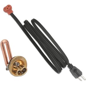 3100130 Engine Block Heater Compatible with Chevrolet and GMC 2001-2008 V8 6.6L, Duramax Diesel 2007-2015 V8 6.6L, 40mm Diameter, 120V 1000W in Kuwait