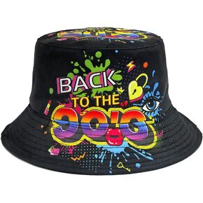 Printed Bucket Hat - Reversible Packable Summer Travel Beach Sun Cap for Men Women Teens in Saudi Arabia