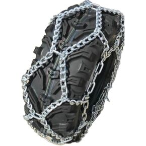 ATV UTV Net Tire Chains 26x11-12 For Snow Mud Black Grip Sold Per Pair in Saudi Arabia