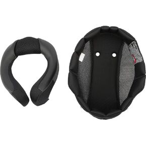 ScorpionEXO Optional Replacement Kwikwick II Crown Liner and Neck Roll Kit for Covert Helmets Street Motorcycle Accessories (Black - Large) in Kuwait