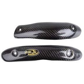P3 Carbon Head Pipe Heat Shield Stock for Yamaha YZ450F 2014-2018 in Saudi Arabia
