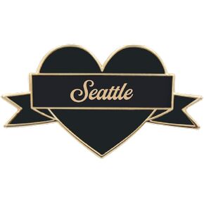 ريال سيك دبوس سان فرانسيسكو مطلي بالمينا من اي هارت - دبوس تذكاري مطبوع عليه I Love San Francisco للسترات وحقائب الظهر والشنط والقبعات والبلايز, مينا, ان ايه in Kuwait