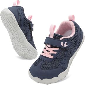 FEETCITY Wide Kids Barefoot Shoes Boys Girls Anti-Slip Kids Sport Sneakers Hiking Shoes Breathable Tennis Sneakers for Little Big Kid in Kuwait