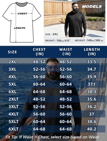 BRISIRA Men's Big & Tall Thin Fishing Shirts, UPF 50+ Sun Hoodie, Cooling Lightweight Rash Guard, Long Sleeve with Thumbholes in Saudi Arabia