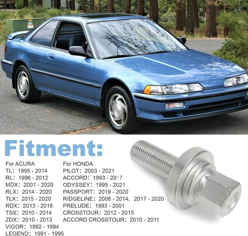 غسالة مسمار بكرة العمود المرفقي للمحرك 90017-RJA-003 (16X49) تناسب Acura TL 1995-2014، RL 1996-2012، MDX 2001-2020، RLX 2014-2020، TLX 2015-2020 in Kuwait