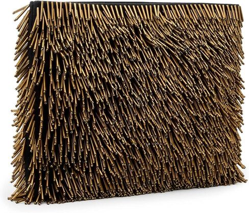 AllSaints Bettina Bead Clutch نحاس دافئ W225XD مقاس واحد in Saudi Arabia