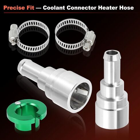 موصل خرطوم سخان HVAC 800-409HP أنبوب 3/4 بوصة وخرطوم 5/8 بوصة لسيارة شيفروليه لجي إم سي لفورد لكاديلاك لهامر لينكولن لأولدزموبيل لبونتياك لبويك 15032062 in Kuwait