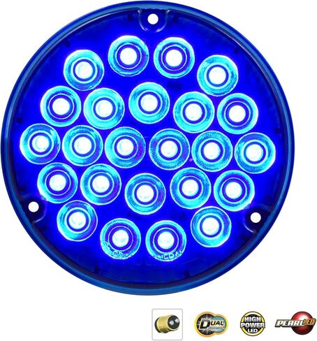 GG Grand General 87562 4 inches Pearl Blue/Blue 24 LED Sleeper Light with 1157 Plug in Saudi Arabia