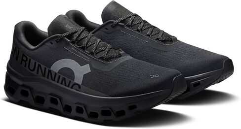On Men's Cloudmonster 1 Sneakers, Black/Black, 10.5 Medium US in Saudi Arabia