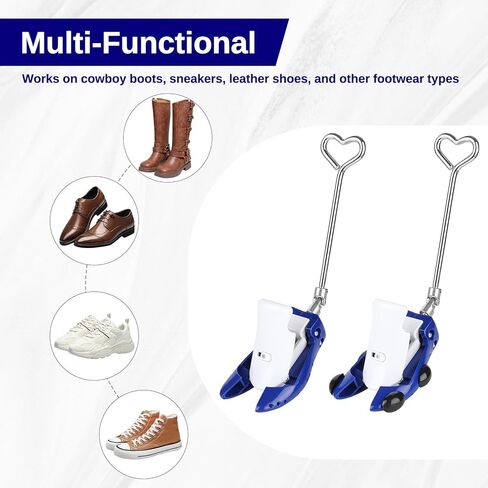 Boot Stretchers for Cowboy Boots Men Women Shoe Stretcher Boot Stretcher, Adjustable Boot Stretcher Thick Wide Feet Size Men’s 8-13 / Women’s 9-14 in Saudi Arabia