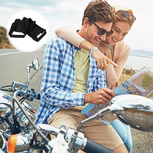 Motorcycle Adjustable Waist Protective Belt for Adults, Black Riding Kidney Protection Strap for Motorbike Passengers and Riders in Saudi Arabia
