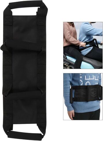 Motorcycle Adjustable Waist Protective Belt for Adults, Black Riding Kidney Protection Strap for Motorbike Passengers and Riders in Saudi Arabia