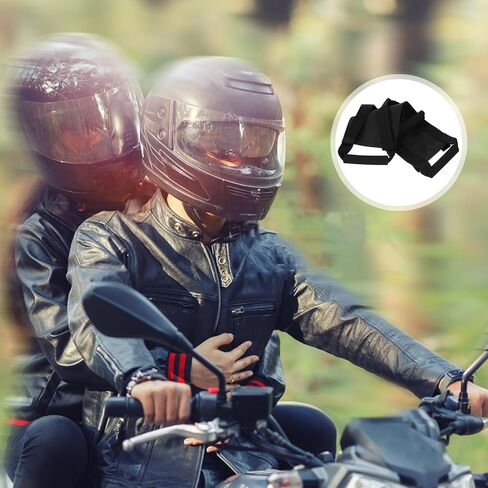 Adjustable Motorcycle Waist Protective Belt Black for Passenger Riding Motorbike Kidney Support Strap in Saudi Arabia