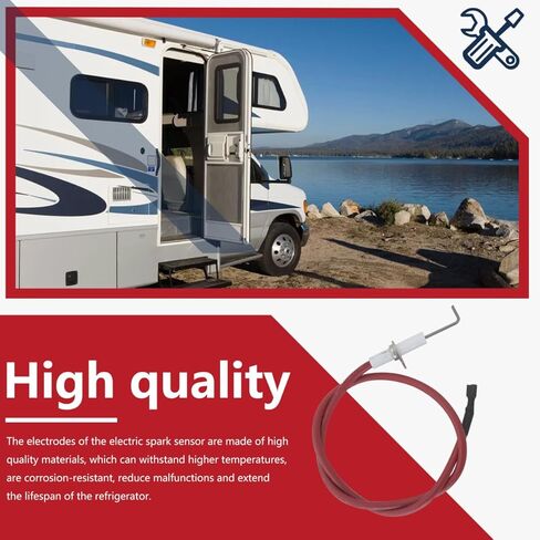 RV Refrigerator Spark Sense Electrode Fit for Norcold Fits for 1200LRIMWH, 1200LRIMWHD, 1200LRSS, 1200LRWH in Kuwait