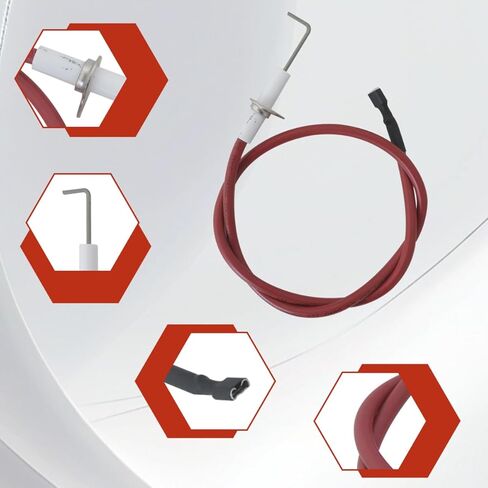 RV Refrigerator Spark Sense Electrode Fit for Norcold Fits for 1200LRIMWH, 1200LRIMWHD, 1200LRSS, 1200LRWH in Kuwait