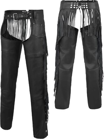 شرابة تشاب هامش تشاب ركوب الدراجات النارية سائقي الدراجات النارية تشاب أسود (متوسط) in Kuwait