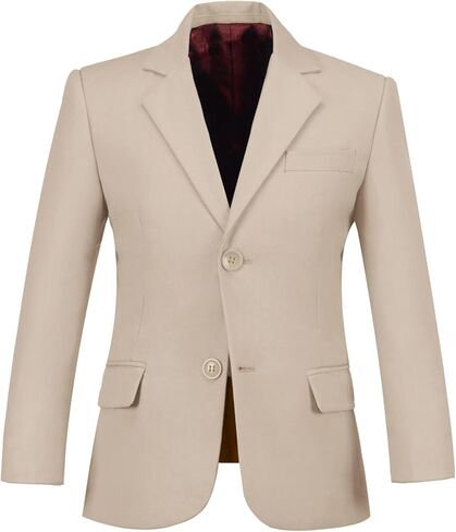 Boys Suit Blazer Jacket Kids School Uniform Jackets Slim Fit Formal Boys' Sport Coats & Blazers for Wedding Easter Communion in Saudi Arabia