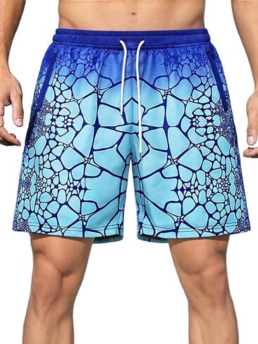 Men's Casual Shorts, Lightweight Quick-Dry Travel & Sports Shorts, Machine Washable, Streetwear Style in Saudi Arabia