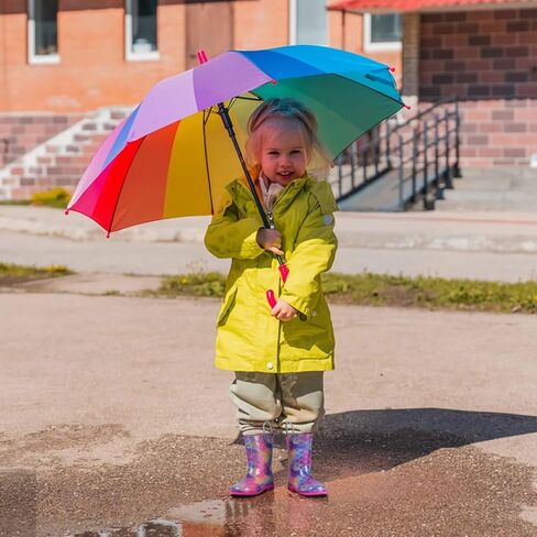 ANTLULU Kids Rain Boots Lightweight Waterproof Shoes with Easy-on Handles for Boys and Girls in Saudi Arabia