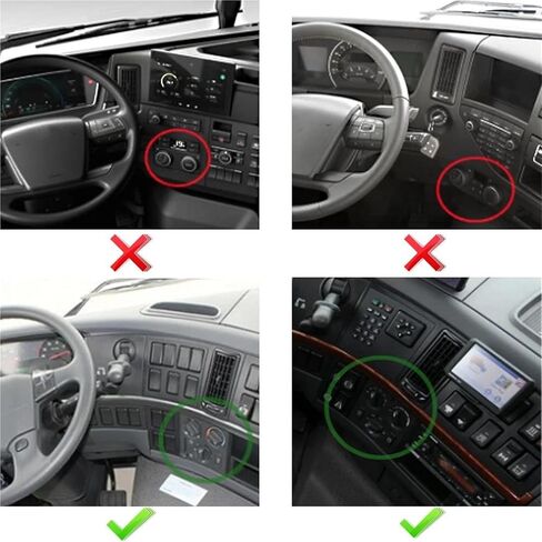21318123 24V AC وحدة التحكم لوحة التبديل مجتمعة لشاحنة فولفو FM FH 20508582 21318121 85115380 20853478 التبديلات in Kuwait