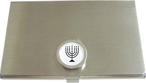 Kiola Designs حامل بطاقة عمل بقلادة Menorah مستديرة الشكل in Kuwait