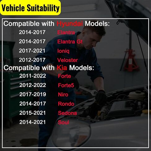 ‎911-545 علبة تهوية الملف اللولبي متوافق مع Hyundai Elantra Elantra Gt Ioniq Veloster Kia Forte Forte5 Niro Rondo Sedona Soul 314301Y000 in Kuwait