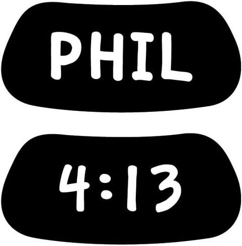 EyeBlack Romans 1:16 الإيمان بلا خجل تحت العين ملصق أسود | أعلن بجرأة عن يسوع، التوعية الكنسية، الإرساليات الإنجيلية، مهرجانات التسبيح - أبيض وأسود وجريء | 12 زوجًا/24 شريطًا in Kuwait