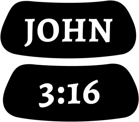EyeBlack Romans 1:16 الإيمان بلا خجل تحت العين ملصق أسود | أعلن بجرأة عن يسوع، التوعية الكنسية، الإرساليات الإنجيلية، مهرجانات التسبيح - أبيض وأسود وجريء | 12 زوجًا/24 شريطًا in Kuwait