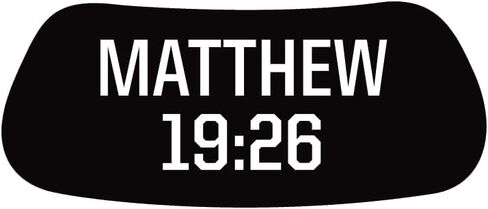 EyeBlack Romans 1:16 الإيمان بلا خجل تحت العين ملصق أسود | أعلن بجرأة عن يسوع، التوعية الكنسية، الإرساليات الإنجيلية، مهرجانات التسبيح - أبيض وأسود وجريء | 12 زوجًا/24 شريطًا in Kuwait