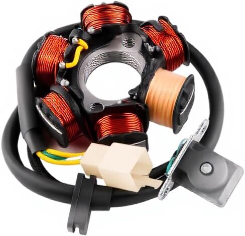 Universal Ignition Stator Coil Compatible With 190cc Z190 W190 1P62YML-2 Starter Engine Pit Bike ATV Quad Parts Aftermarket Replacement in Kuwait