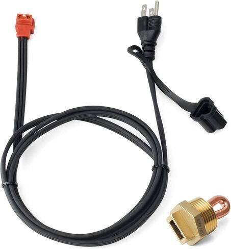 AR87167 Engine Block Coolant Heater Kit Compatible with John Deere 1025R 110 2210 2305 4210 445 X495 XUV for Gator 850D 855D 855M 865E Tractor, w/AR8767 Heater Element & AR87168 Cord in Saudi Arabia
