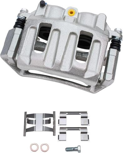 Detroit Axle - Front Brake Kit for 1999-2003 Ford F-150, 2002 Lincoln Blackwood, 2000 2001 Disc Brake Calipers Ceramic Brakes Pads w/Hardware Replacement in Saudi Arabia