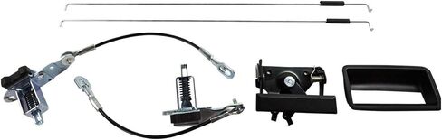 Tail Gate Tailgate Latch Kit Driver & Passenger Side Left Right Steel for GMC for C2500 1996-1998 for C3500 1988-1998 for K1500 1988-1998 for K2500 1988-1990 17007717, Revitalize your car in Saudi Arabia