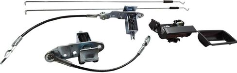 Tail Gate Tailgate Latch Kit Driver & Passenger Side Left Right Steel for GMC for C2500 1996-1998 for C3500 1988-1998 for K1500 1988-1998 for K2500 1988-1990 17007717, Revitalize your car in Saudi Arabia