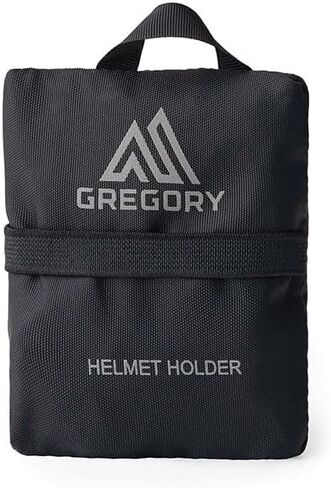Gregory Packable Helmet Holder Unisex Hiking/Backpacking/Active Travel Helmet Holder, One Size Fits All, Obsidian Black in Saudi Arabia