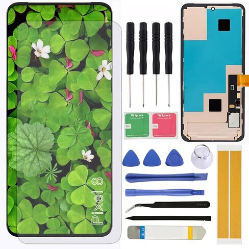 استبدال شاشة LCD متوافق مع Google Pixel 2 XL 6 بوصة عرض تجميع شاشة تعمل باللمس محول رقمي مع عدة أدوات لاصق مقاوم للماء 2XL in Kuwait