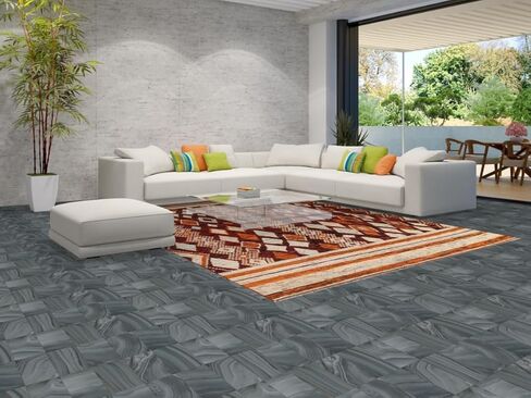 Rug Source Modern Collection 9x12 Area Rug, Hand Knotted Red Tribal Rug, Oriental 100% Wool Carpet for Bedroom, Living Room, Dining Room in Kuwait