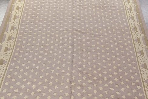 Rug Source Modern Collection Large Rugs (Palace Sized) Nepalese Area Rug, Hand Knotted Purples Transitional Rug, Oriental 100% Wool Carpet for Bedroom, Living Room, Dining Room in Kuwait