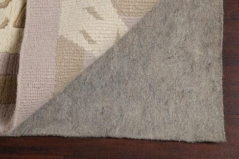 Rug Source Modern Collection Large Rugs (Palace Sized) Nepalese Area Rug, Hand Knotted Purples Transitional Rug, Oriental 100% Wool Carpet for Bedroom, Living Room, Dining Room in Kuwait