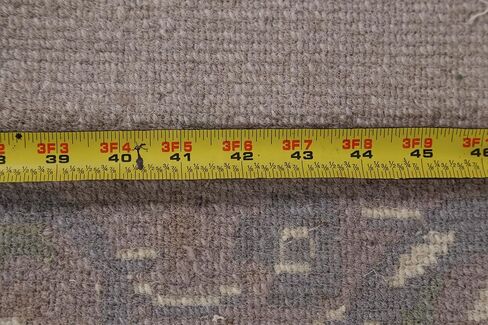 سجادة منطقة نيبالية مقاس 5 × 8 من مجموعة Rug Source الحديثة، سجادة ذات حواف رمادية وفحمية معقودة يدويًا، سجادة صوف شرقية 100% لغرفة النوم، وغرفة المعيشة، وغرفة الطعام in Kuwait