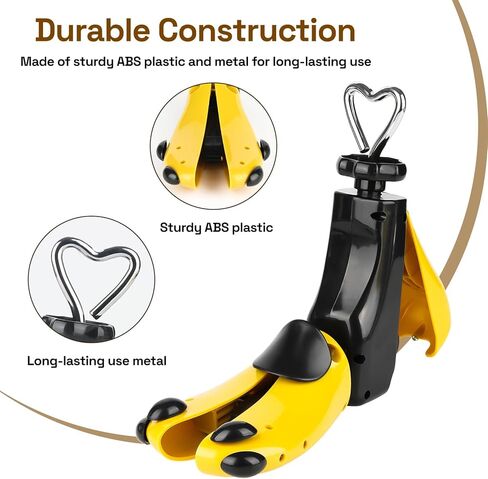 1 Pack Shoe Stretcher Women Men Boot Stretcher Boot Stretcher for Cowboy Boots, Adjustable Wide Feet, Size Women’s (9.5-14) & Men’s (7.5-13) in Saudi Arabia