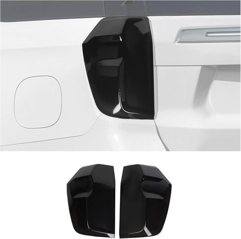 Tail Light Lamp Cover Fit for Chevrolet Suburban/Tahoe 2020 2021 2022 2023 2024 2025 2026 Smoked Black Tail Light Cover Trim Rear Guard Blackout Exterior Accessories in Saudi Arabia