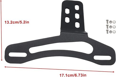 Artudatech الحاجز المزيل حامل لوحة الترخيص قوس - يناسب HONDA CBR600RR 2003 2004 2005 2006 2007 2008 2009 2010-2025 | البناء الصلب | 304 أجهزة من الفولاذ المقاوم للصدأ | 1 مجموعة كاملة in Saudi Arabia