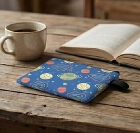 Explore the Universe: Cute Cartoon Planet Mini Coin Purse & Travel Pouch in Saudi Arabia