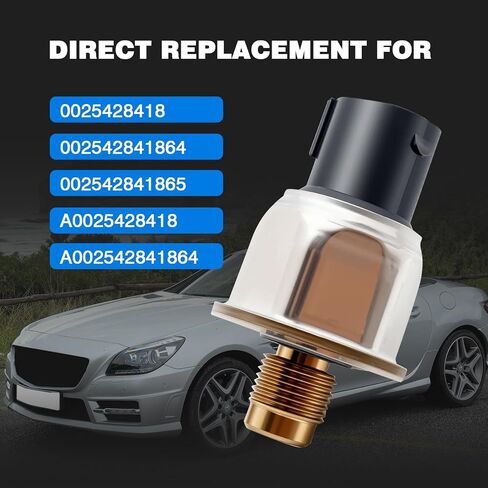 مستشعر ضغط سائل الفرامل متوافق مع 2003-2011 مرسيدس بنز CLK320 CLK500 SLK280 SLK350 ML350 لاستبدال A0025428418 0025428418 002542841864 A002542841864 in Kuwait