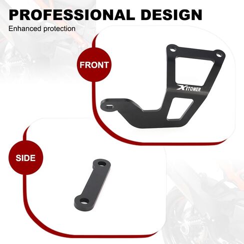 Xitomer Exhaust Hanger Brackets Compatible with Multistrada V4 V4S 2021-2024 Motorcycle Exhaust Hanger Fit for 2024 Multistrada V4 Aluminum Exhaust Pipe Muffler Pipe Support Guard Holder in Saudi Arabia
